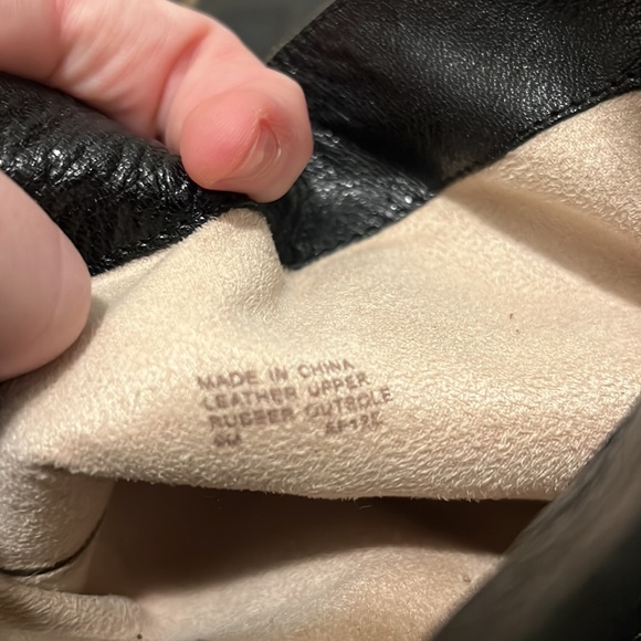 Michael Kors Black Leather Riding Boots - Picture 7 of 8